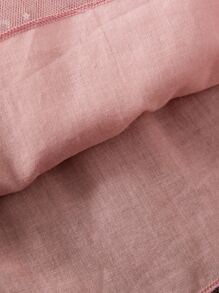 SHEIN Elladie kids 小女童多層下擺星星網紗連衣裙 - 藕粉色 - 查看 6