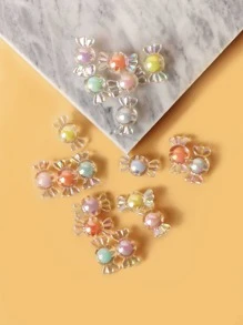 100pcs Candy Design Bead - Multicolor - View 2