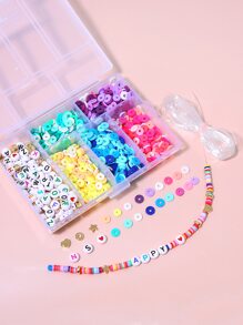 1box 6mm Bead DIY Jewelry Accessory - Multicolor - View 2