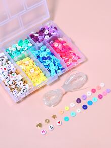 1box 6mm Bead DIY Jewelry Accessory - Multicolor - View 4
