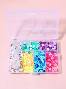 1box 6mm Bead DIY Jewelry Accessory - Multicolor - View 5