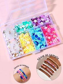 1box 6mm Bead DIY Jewelry Accessory - Multicolor - View 6