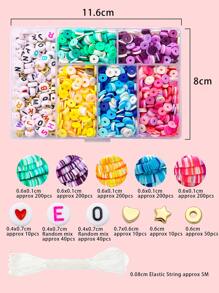 1box 6mm Bead DIY Jewelry Accessory - Multicolor - View 7