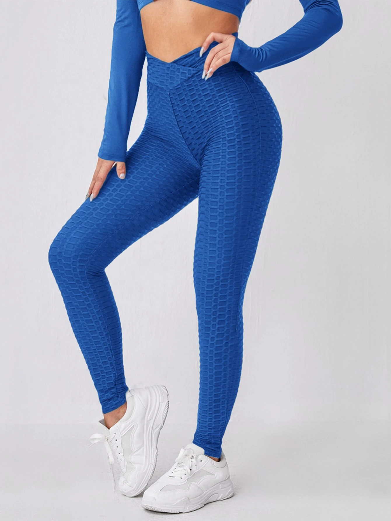 Honeycomb textured leggings Clearance