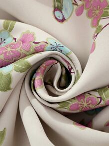 花朵印花單片窗簾 - 彩色 - 查看 4