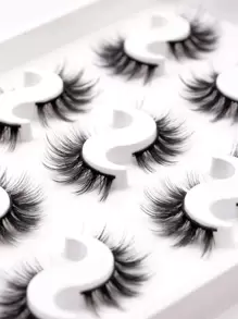 9 pares de pestañas postizas completas cola alargada 16mm pestañas voluminizadas pestañas postizas,pestañas pestans extensiones de pestañas