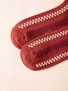 Vớ phi hành đoàn in hoa - Nhiều màu - Xem 3