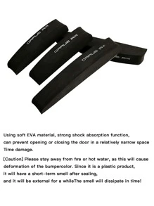 4入組車防碰撞條 - 黑色 - 查看 4