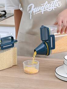 1入組透明食物儲藏盒 - 彩色 - 查看 1