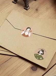 1卷混合圖案隨機貼紙