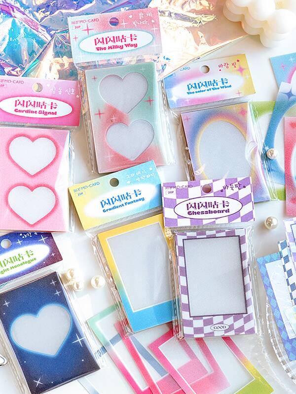 20pcs Mixed Pattern Random Decorative Card