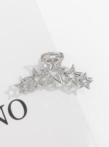 1 szt. Y2K Star Decor metalowe tiary do włosów z pazurami