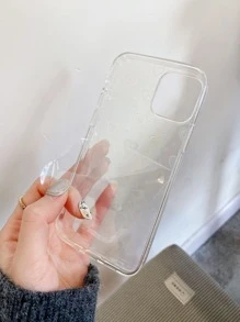 清透手機殼心形激光紙兼容IPhone 11，IPhone 13，IPhone 14 Pro Max - 彩色 - 查看 3