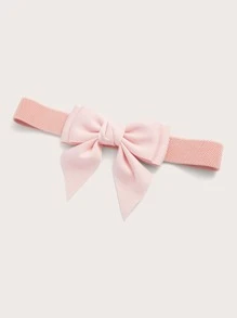 Thắt lưng thun nơ hồng thích hợp kết hợp với váy ngày lễ tình nhân mùa hè, trường học mùa thu, mùa thu, Halloween - Hồng - Xem 2