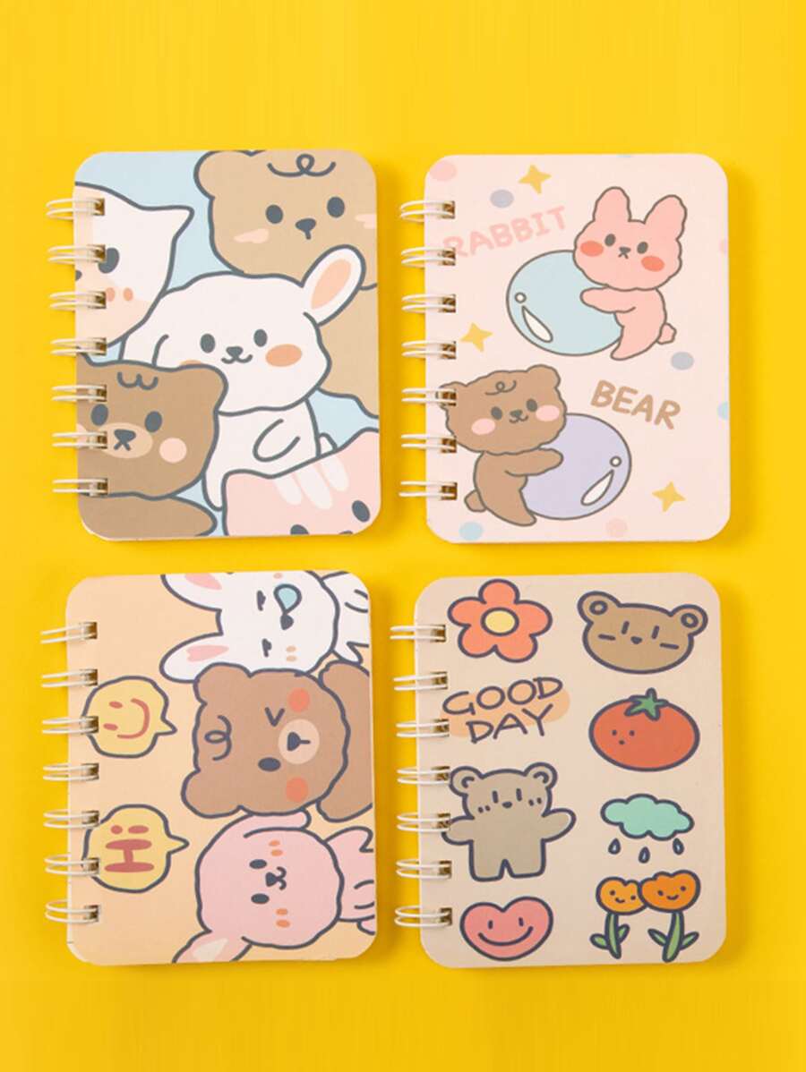 1pc Cartoon Graphic Máy tính xách tay ngẫu nhiên - Nhiều màu - Xem 1