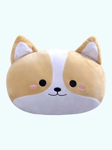 Almohada para el cuello del reposacabezas del asiento de coche con diseño de perro de dibujos animados - Amarillo - Ver 2