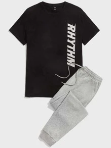 GENTILAND Bộ hai mảnh Nam Dây kéo Túi Lá thư Giải trí - Nhiều màu - Xem 1