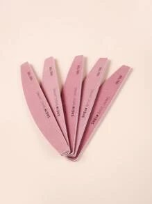 BASIC LIVING 5 件入字母圖形指甲銼 - 玫紅色 - 查看 2