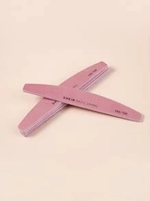 BASIC LIVING 5 件入字母圖形指甲銼 - 玫紅色 - 查看 4