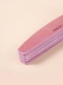 BASIC LIVING 5 件入字母圖形指甲銼 - 玫紅色 - 查看 5