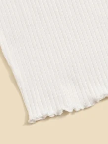 SHEIN Đầm bé gái Xù nhỏ Loại bướm Ăn mặc đẹp - trắng - Xem 4