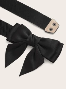 Thắt lưng thun trang trí nơ đường phố Halloween - màu đen - Xem 3