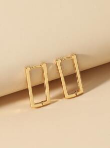 Hoa tai vòng hình học - Vàng - Xem 7