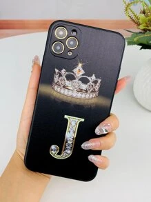 Letter Graphic Phone Case Compatible With IPhone 11,IPhone 13,IPhone 14 Pro Max - Multicolor - View 2