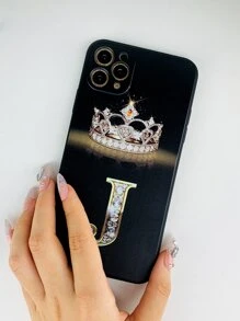 Letter Graphic Phone Case Compatible With IPhone 11,IPhone 13,IPhone 14 Pro Max - Multicolor - View 4