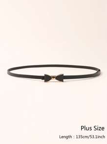 Thắt lưng trang trí nơ cỡ lớn 135CM dễ thương cho ngày lễ tình nhân mùa hè, mùa thu, mùa thu, Halloween - màu đen - Xem 3