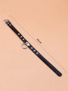 Nhẫn Charm Choker - màu đen - Xem 4