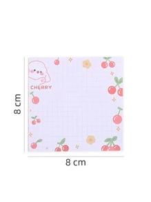 1pc Phim hoạt hình Động vật In Ghi chú dính Ngẫu nhiên - Nhiều màu - Xem 3