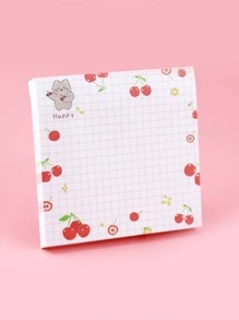 1pc Phim hoạt hình Động vật In Ghi chú dính Ngẫu nhiên - Nhiều màu - Xem 5