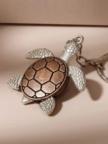 龜吊墜鑰匙圈 - 彩色 - 查看 3