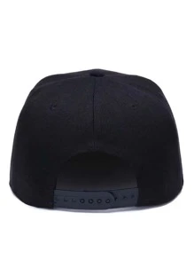 Mũ bóng chày thêu cử chỉ nam - màu đen - Xem 2