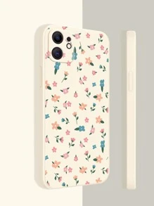 Vỏ điện thoại hình hoa - Màu be - Xem 4