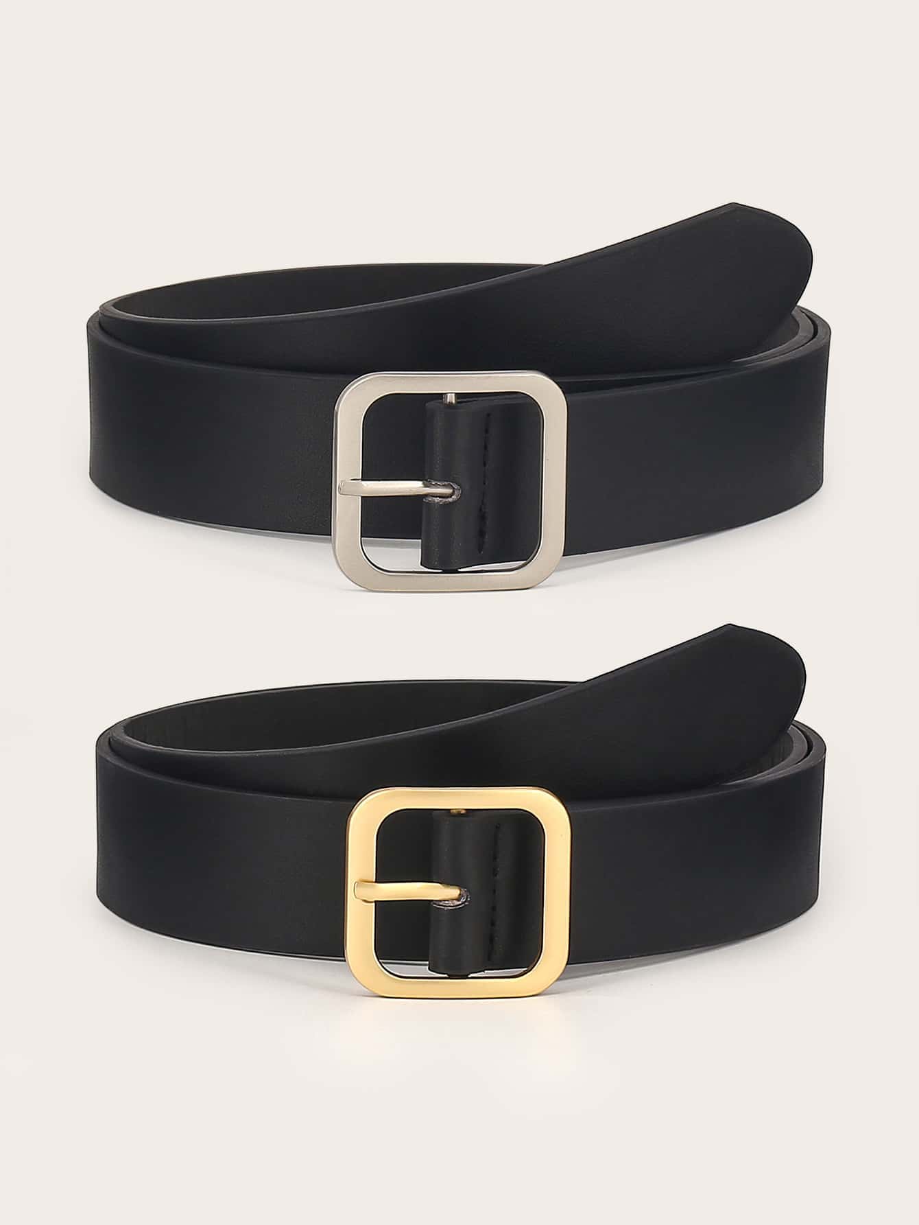 2 chiếc khóa vuông - màu đen - Xem 1