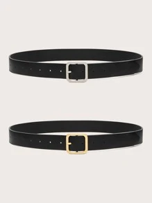 2 chiếc khóa vuông - màu đen - Xem 2