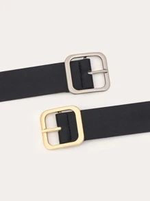 2 chiếc khóa vuông - màu đen - Xem 3