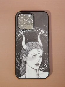 Herminedecrayon Taurus Starsalign Figure Graphic Phone Case - Multicolor - View 1