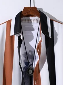 Manfinity Men Color Block Shirt Without Tee - Multicolor - View 3