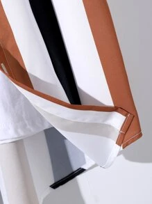 Manfinity Men Color Block Shirt Without Tee - Multicolor - View 5