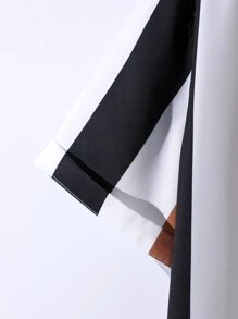 Manfinity Men Color Block Shirt Without Tee - Multicolor - View 6