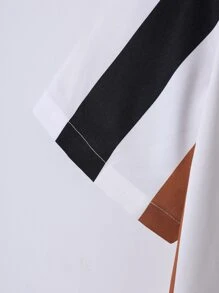 Manfinity Men Color Block Shirt Without Tee - Multicolor - View 8