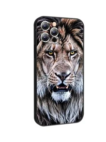 獅子圖案手機外殼 - 彩色 - 查看 2