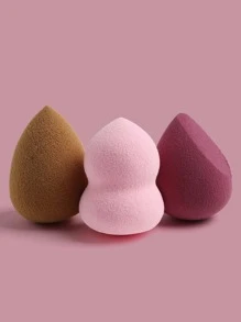 30入組化妝海綿專業化妝粉撲適用於粉底遮瑕膏化妝柔軟海綿粉撲水滴形 - 彩色 - 查看 2