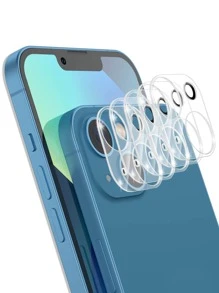 5pcs New High Definition Reinforced Mobile Phone Lens Protective Film, Anti-Explosion Scratch Resistant, Daily Use