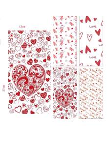 10 chiếc túi kẹo hình trái tim nhiều kiểu dáng Túi quà bằng nhựa dùng cho tiệc cưới, tiệc sinh nhật, trang trí ngày lễ tình nhân, túi đựng quà tặng ngày lễ tình nhân, trang trí ngày lễ tình nhân, ngày lễ tình nhân, quà tặng ngày lễ tình nhân - Nhiều màu - Xem 4