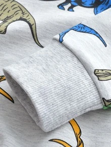 Áo nỉ bé trai Khủng long Giải trí - Nhiều màu - Xem 3