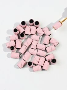 1 caja Cabeza de pulido de uñas - Rosa - Ver 3